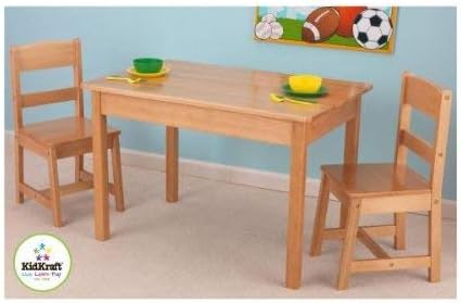 kidkraft rectangle table & 2 chair set