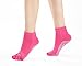 laviesimple Yoga Socks Full Toe Non Slip Skid Pilates Barre Cotton Grips Sock with for Women 5 Pairs
