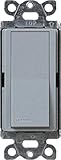 Lutron SC-1PS-BG Diva 15-Amp, 120-Volt to 277-Volt Single-pole Switch in Bluestone