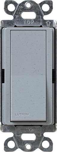 Lutron SC-1PS-BG Diva 15-Amp, 120-Volt to 277-Volt Single-pole Switch in Bluestone