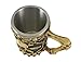 Things2Die4 Human Skeleton Skull Halloween Kitchen Mug Cup with Bone Handle
