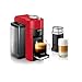 Nespresso Vertuo Coffee and Espresso Machine by De'Longhi with Milk Frother,1100 ml, Shiny Red
