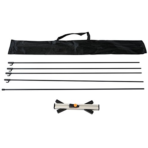 image for T-SIGN Premium Adjustable Tripod X Banner Stand Fits Banner Sizes from