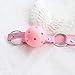 amzcoin Open Breathable Mouth Ball Toy for Role Play Game (Pink)