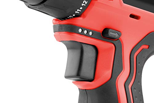 Meister Akkubohrschrauber 10,8 V, AS108M-1 - 1,5 Ah Akku - Schnellspannbohrfutter - 15 Nm Drehmoment / Akkuschrauber mit… – Bild 4