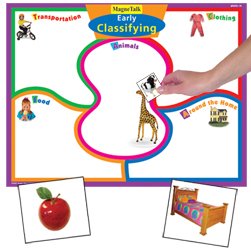 Magnetic Early Classifying Board Game - Super Duper Educational Learning Toy for Kids