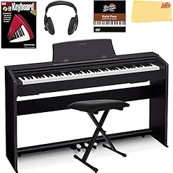 Casio Privia PX-770 Digital Piano - Black Bundle