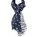 Wrapables® Stripes and Anchor Nautical Marine Scarf 72