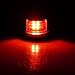 DDSKY Boat Navigation Lights 12V Stainless Steel Marine Yacht Lights LED Bow Side Lights Pontoons Sailing Signal Lights One Pair (Red&Green)