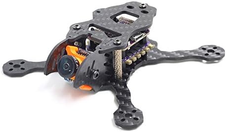 YUFAY Micro Quadcopter FPV Quad Drone Multirotor Frame GEPRC GEP HX2 Hummingbird 2inch Frame 110mm Carbon Fiber Frame for RC Quad Quadcopter Drone FPV Kit
