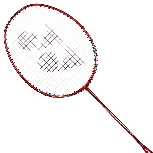 YONEX NANORAY 72 Light Badminton Racquet |Dark Red|5U G4|NANOMETRIC|X-FULLERENE |AERO+Box Frame|Isometric|Solid Feel Core|New Built-in T-Joint|China|Developed in Japan