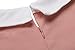 Women and Teenager Girls Short Sleeve Doll Collar Dress Peter Pan Dress (M, Pink)