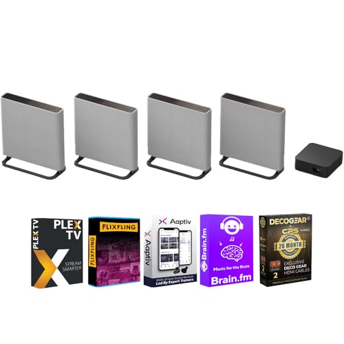 Sony HTA9M2 BRAVIA Theater Quad with 16 Total Speakers Dolby Atmos/DTS:X Bundle with Tech Smart USA Audio Entertainment Essentials Bundle & 26 Month CPS Extended Protection Pack