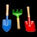 Fun Central AY972 8.5 Inches 3-Piece Garden Tool Set, Small and Mini Garden Tools, Children Gardening Tools, Gardening Tool Kit, Garden Tools For Kids