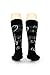 Foot Traffic Men's Novelty Socks, Fun Music-Themed Socks for Men, Sizes 7–12