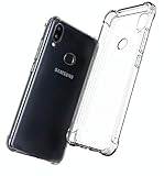 QHOHQ Case for Galaxy A10S, Transparent Ultra Slim Thin Soft Silicone TPU Anti-Fall Case for Samsung Galaxy A10S (Clear)