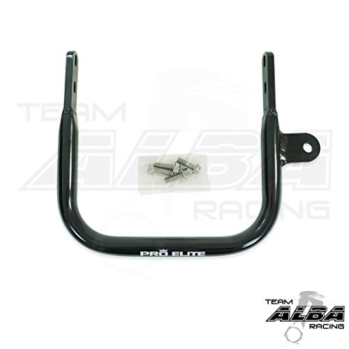 Deluxe Yamaha Raptor 660 (2001-2005) Black Front Bumper Bundle with Matching Rear Grab Bar Bumper