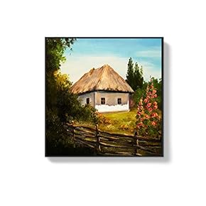 Framed Canvas Wall Art for Living Room, Bedroom Farm House Canvas Prints for Home Decoration Ready to Hanging - 16x16 inches