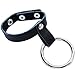 iiniim Men's Leather Ball Lifter C-Strap Thongs Mention Bracelet Ring Underwear