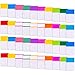 SIQUK 1200 x Sticky Index Tabs Repositionable Index Tabs 25.4 x 40.6 mm for Book Folders
