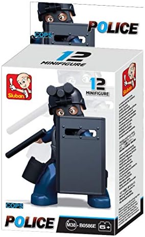 Elements Police Minifigures(Modèles assortis)