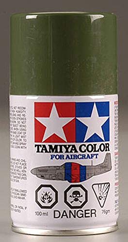Tamiya America, Inc Aircraft Spray Paint AS-9 Dark Green (RAF) 100ml, TAM86509