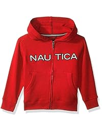 Nautica - Sudadera con capucha para niño con cremallera