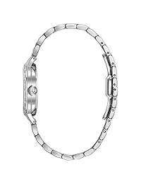Bulova - Reloj de pulsera para mujer, 1.260 in, acero inoxidable, diseño de luna, con diamante