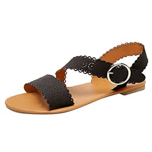 hollow carved casual sandals