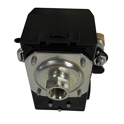 PRESSURE SWITCH CONTROL AIR COMPRESSOR 140175 1 PORT HEAVY DUTY 26 AMP