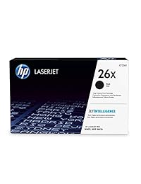 HP 26X (CF226X) cartucho de tóner negro, de alto rendimiento, original LaserJet.