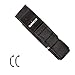 SUUNTO Wrist-Top Computer Watch Replacement Strap Kit (Vector, Altimax, Mariner, Regatta, D3; Black Fabric)