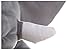 Elephant Stuffed Plush toy Cushion Cute Animals Cushion for Children's Gifts 40cm37cm25cm (Small, Gray)