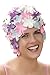 Original Sync Swimwear Petal Swim Caps I Vintage Retro Flower Bathing Cap Cupcake
