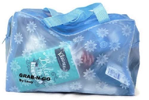 Women’s Ultimate Travel Toiletries Bag | Shampoo, Conditioner, Body Wash, Bar Soap, Deodorant, Toothbrush, Toothpaste, Floss, Nail Polish Remover Pads, Bundle of TSA Approved Size - Thumbnail 2