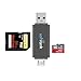 Micro USB OTG Adapter, Multi-Function Micro SD Card Reader, Micro USB OTG to USB 2.0 Adapter for Android or Windows Notebooks Smart Phones Tablets