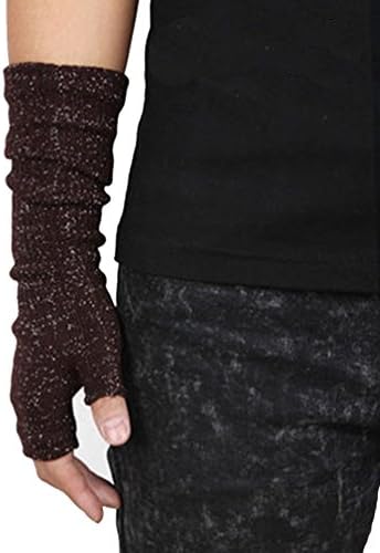 ZWS134 Unisex Autumn and Winter Elasticity Fingerless Arm Warmers Gloves (8 Colors)