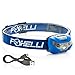 Foxelli USB-C Rechargeable LED Headlamp – Super Bright, Lightweight Head Lamp for Running, Camping, Hiking & Work – Comfortable Fit for Adults & Kids