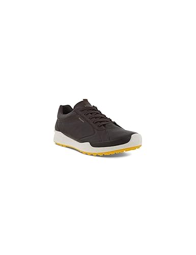 ECCO Men's Biom Hybrid Hydromax Waterproof Golf Shoe, Mocha,