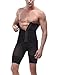 Panegy Adjustable Hooks Waist Trimmer Belt Elastic Lumbar Back Tranier Support Brace Band for Men Size M Black