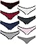 Emprella Cotton Underwear Women, 8 or 5 Pack Womens Bikini Seamless Ladies Cheeky Panty
