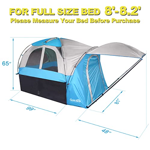 Quictent Pickup Truck Tent for Full Size Short Bed (5.5'5.8