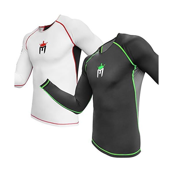Meister-Rush-Long-Sleeve-Rash-Guard-for-MMA-BJJ-Surfing-CharcoalBlack