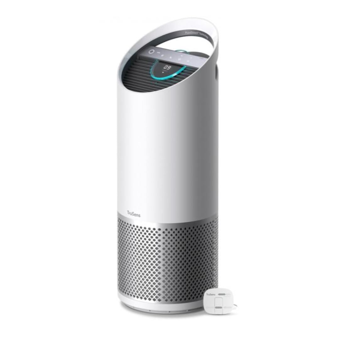 Leitz TruSens Z-3000 HEPA Air Purifier with Air Quality SensorPod, Captures Viruses, Hayfever Allergens, Dust, Odours & Smoke, UV-C Lamp Kills over 98% of Airborne Bacteria, Cleaner Air for Room 70m² — image 1
