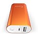 iPhone 6 Plus Battery, i-Blason? Aero 5200 mAh Ultra Compact External Battery Portable USB Charger Power Bank - Intelli-ChargeTM Wide Compatibility, Fast Charging, High Capacity - For Apple iPhone 6 Plus 5s 5c 5 Samsung Galaxy S5 S4 Active Mini, Note 3 4 Pro Edge, LG G3 G2, Nexus 6 5 4, HTC One M8, MOTO X X+1, PS Vita and More (Orange)