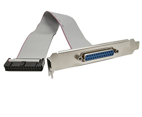 image for SinLoon DB25 Adapter with Bracket to IDC 26 Pin Ribbon Cable, Motherbo