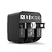 Vinsic 2.4A USB Charger 12W Dual USB Wall Charger for iPhone 5 5s 5c, iPad, samsung galaxy, and Android or USB Devices (Black)