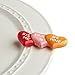 Nora Fleming Hand-Painted Mini: Conversation Hearts (Triple Hearts) A178