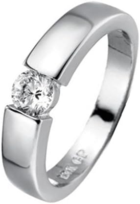 Lethez Couple Rings, Women Men Diamond Ring Promise Wedding Engagement Jewelry Simple Wild Knuckle Rings