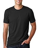 Next Level 3600 Mens Premium Fitted Crew Black Large
